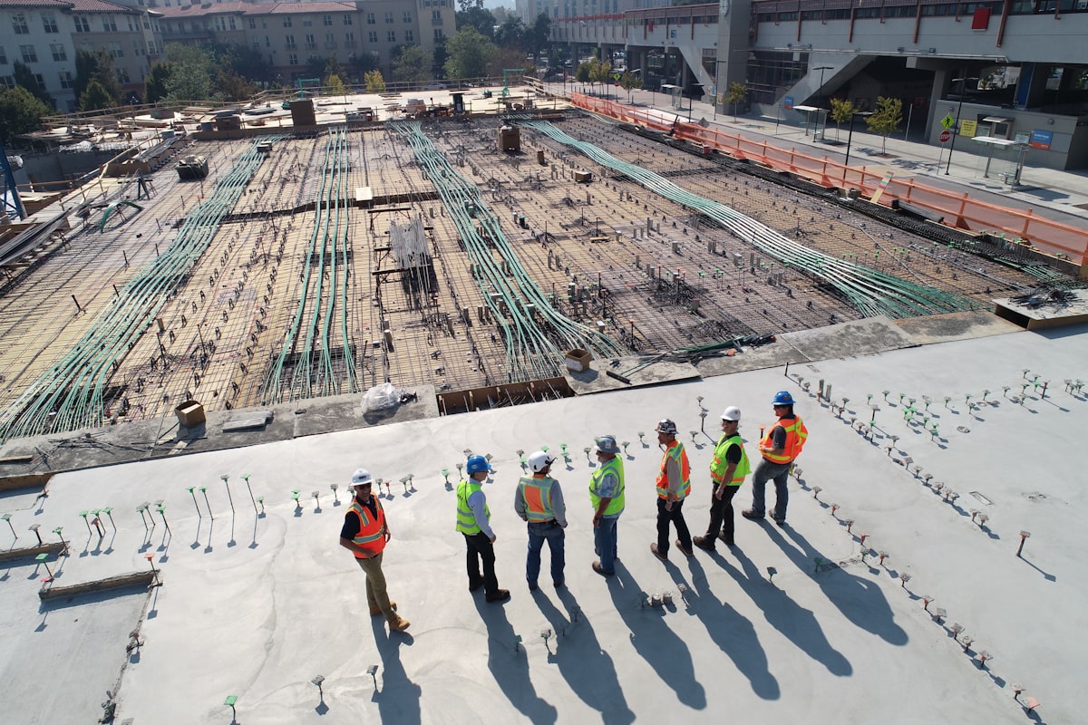 Active data-center and advanced-manufacturing construction across the US AI-infrastructure corridor